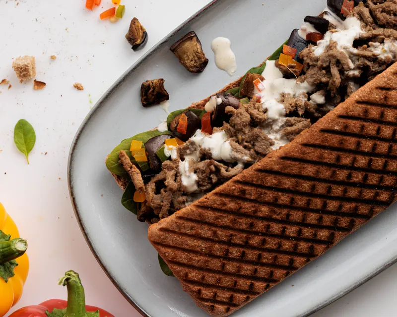 beef crunch sandwich