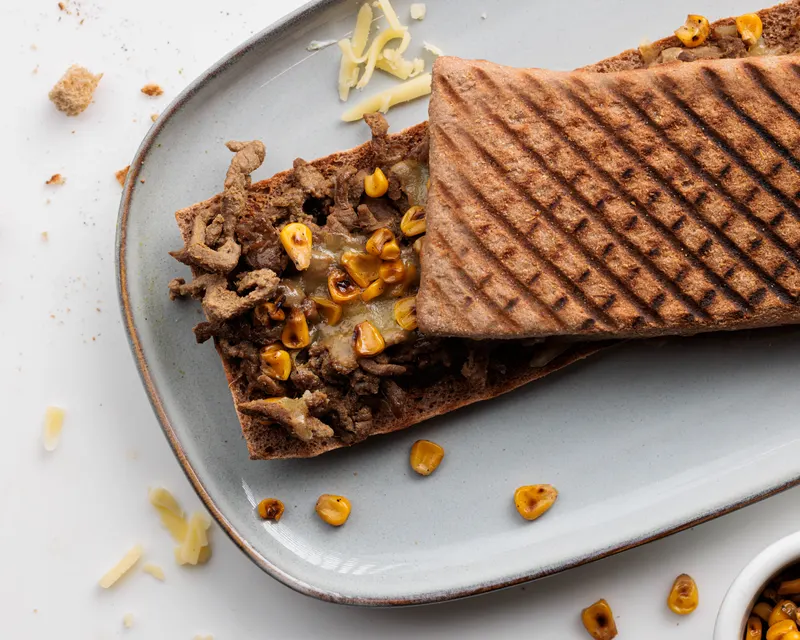 cheese steak sandwich