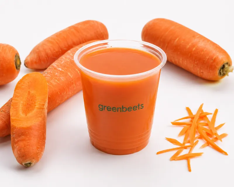 fresh carrot juice