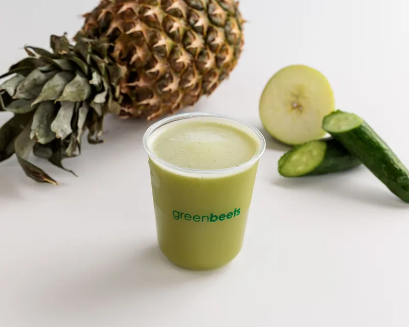 fresh clean green juice