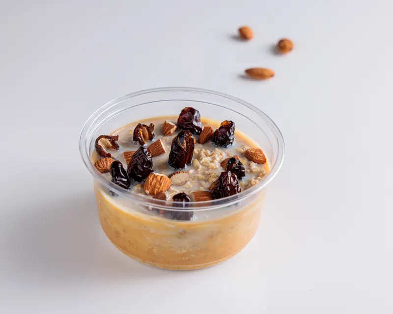 oats on a date bowl