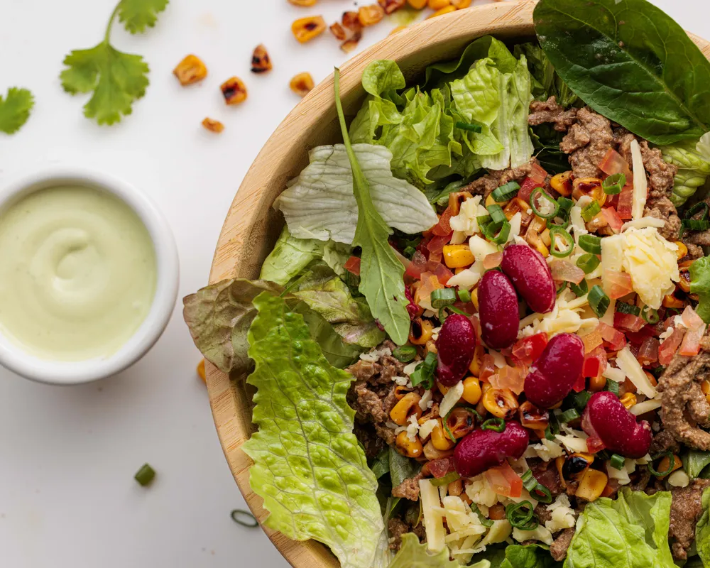 taco bout it salad